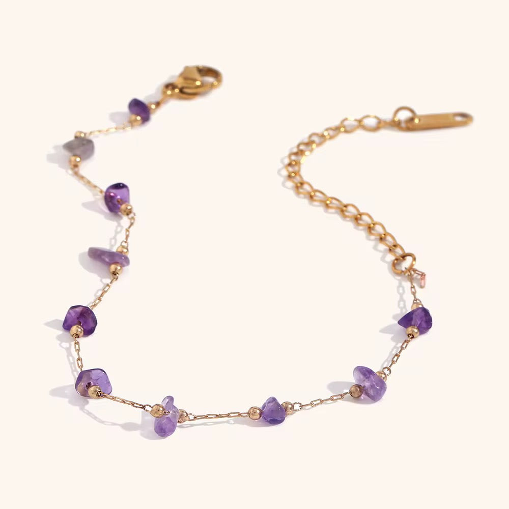 Healing Crystal Anklets